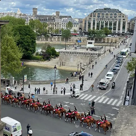 Vue Sur La Seine باريس