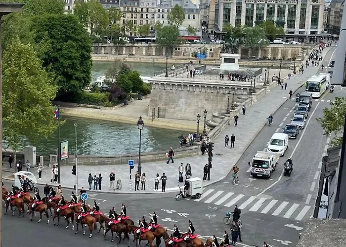 Vue Sur La Seine باريس